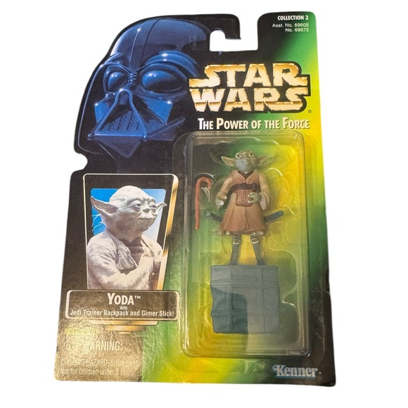 Star Wars Power of the Force Yoda Action Figure - Picture 7 of 7